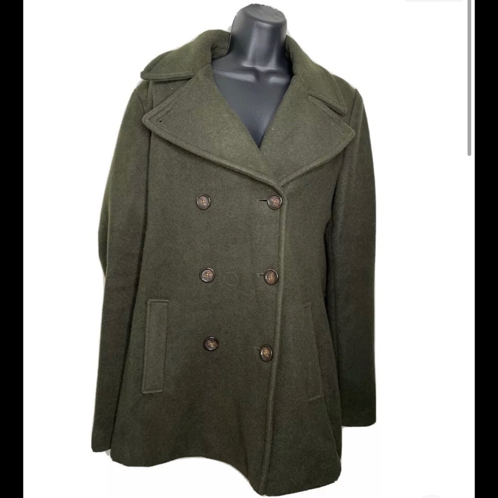 Old Navy Olive Green Pea Coat